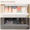 Criusia Drawer Organizer Clothes, 14 Pack Dresser Organizer for Baby
