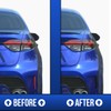 Reflector Tint Overlays Compatible with 2019-2025 Toyota Corolla Sedan