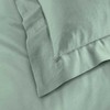 douceur d'intérieur, Lina Pillowcase 63 x 63 cm, Sage, 100%