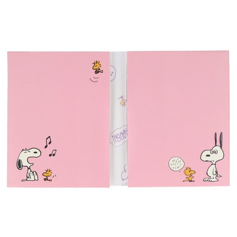 Sunstar Stationery S2841231 Snoopy Sticky Notes, Pink