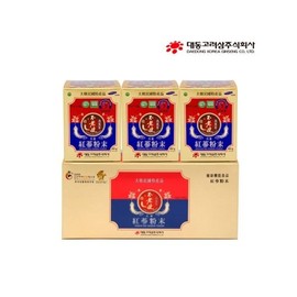 Daedong Korean Ginseng Red Ginseng Powder Set 60gx3 Bottles / 대동고려삼 홍삼분말세트 60gx3병