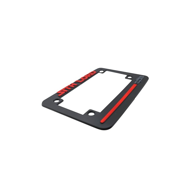 LP Frameworks Sith Lord 3D Raised License Plate Frame |