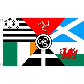 Celtic Nations Flag 5ft x 3ft