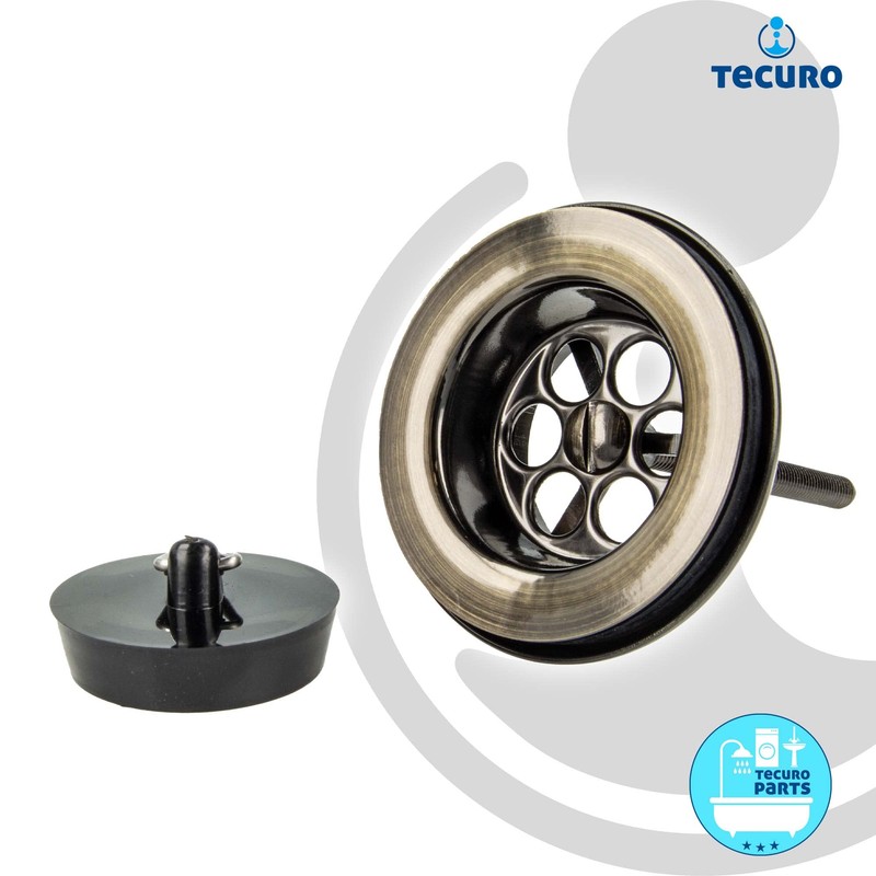 'Tecuro 1 1/4 Valve Drain Filter Bronze For Sinks With