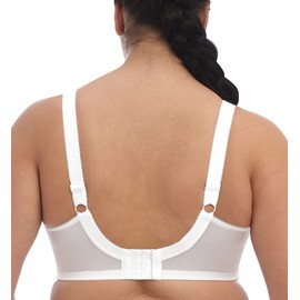Elomi Women's Full Coverage Bra with Full Coverage, Opaque, White