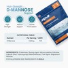 Zipvit D-Mannose Capsules, 1500mg High Strength Supplement for Men and
