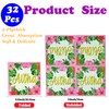 Hawaiian Napkins Disposable Paper, 32Pcs, 6.5in