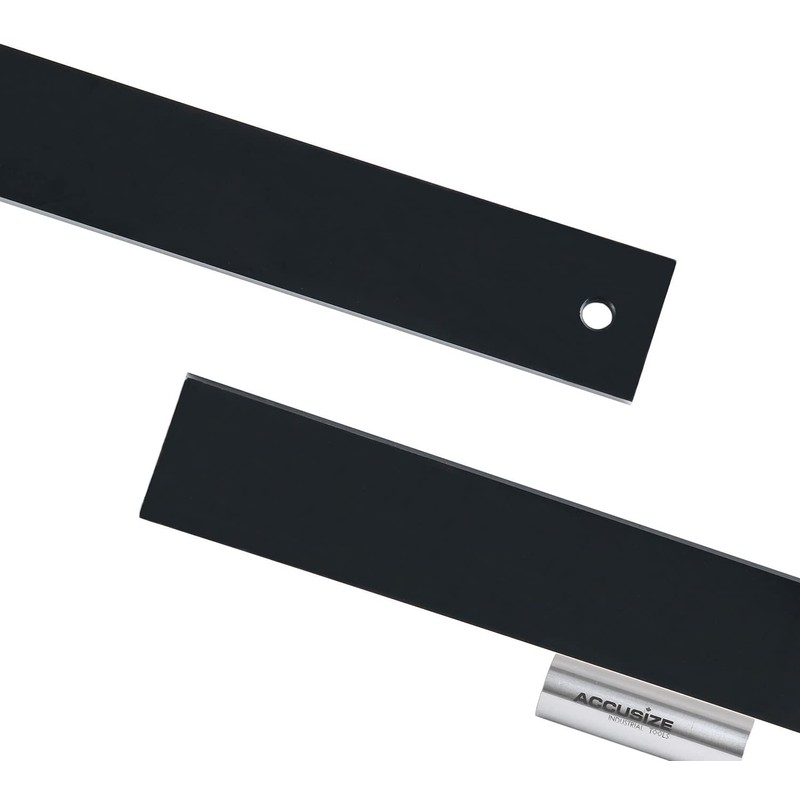 Accusize Industrial Tools 24'' by 0.001'' Precision Draftsmen Steel Straight