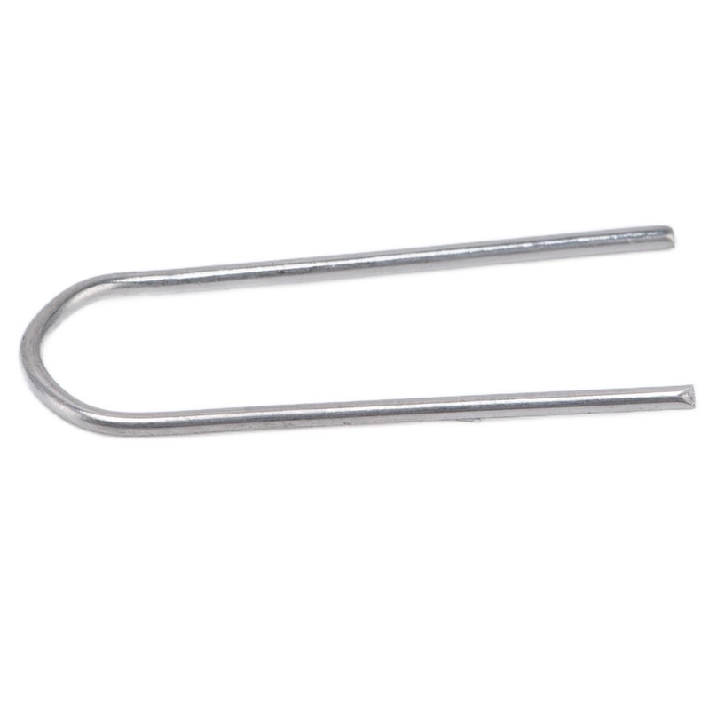 200 Pcs Wire Jump Rings Nickel Chromium Alloy U Shaped
