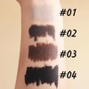 2 Pieces Brown & Black Eyeliner Cream - Smoky Eyeshadow