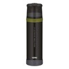 THERMOS Mountain Beverage Bottle 0.9 L, Black, Stainless Steel Thermos