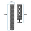 Garmin forerunner 570 42mm 用 バンド 時計バンド 防水時計替えベルト シリコン製 交換ベルト