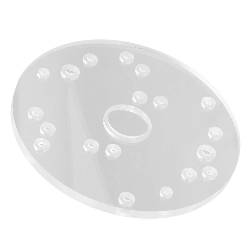 Universal Router Plate Kit Acrylic Baseplate for Bosch 6 1/2in
