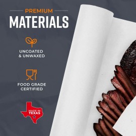 Bryco Goods White Kraft Butcher Paper Roll - 18" X 1200” (100 Ft) - Un