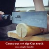 SUIZAN Japanese Pull Saw Hand Saw 8 Inch Ryoba Double