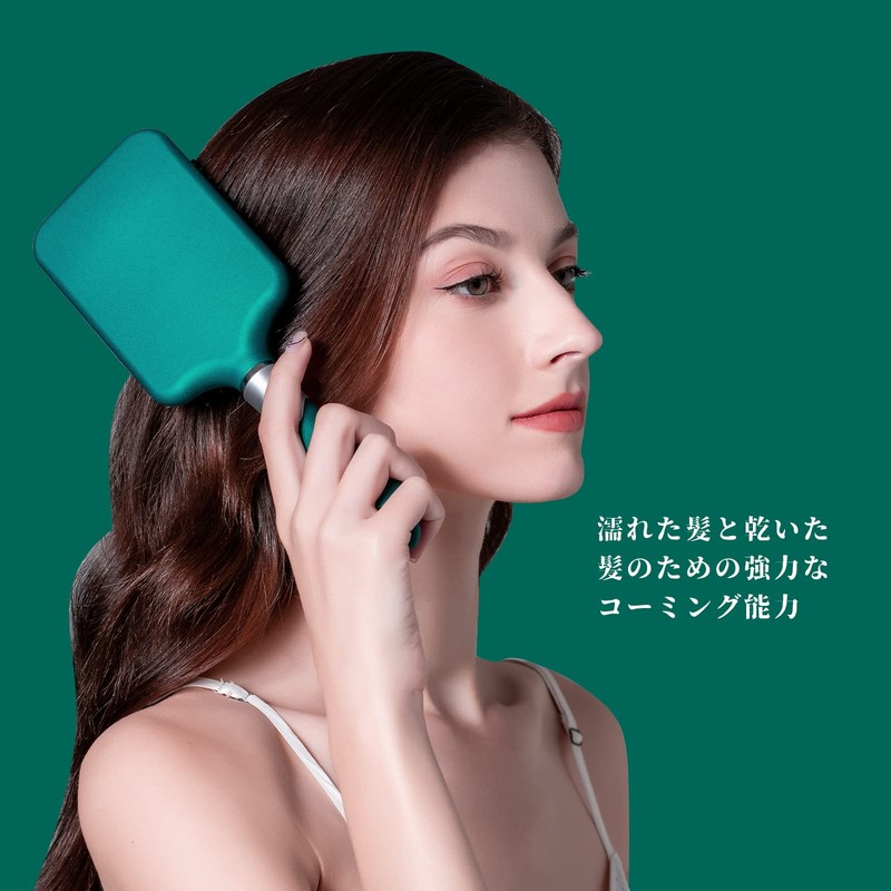 RHOS Hair Brush, Paddle Brush, Improve Hair Quality, Scalp Care,