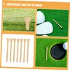 BESPORTBLE Versatile Golf Tee Set 40 Pcs Bamboo Tees Golf