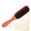 FOMIYES Bristle Brush Wooden Handle for Hairdressing Salon or Home