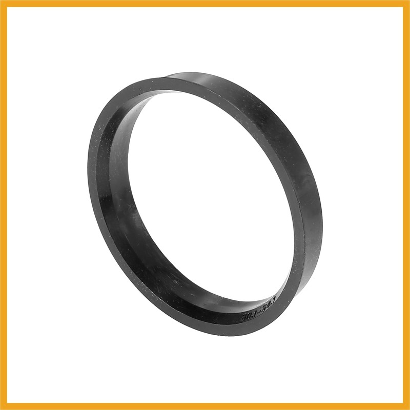 Partuto 4pcs Plastic 54.1mm to 60.1mm Car Centric Rings Wheel