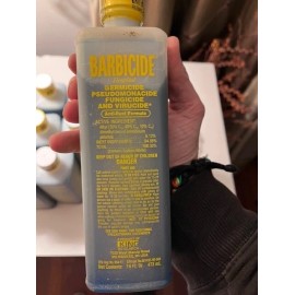 2 - BARBER BEAUTY SALON BARBICIDE HAIR TOOL DISINFECTANT CONCENTRATE 16oz