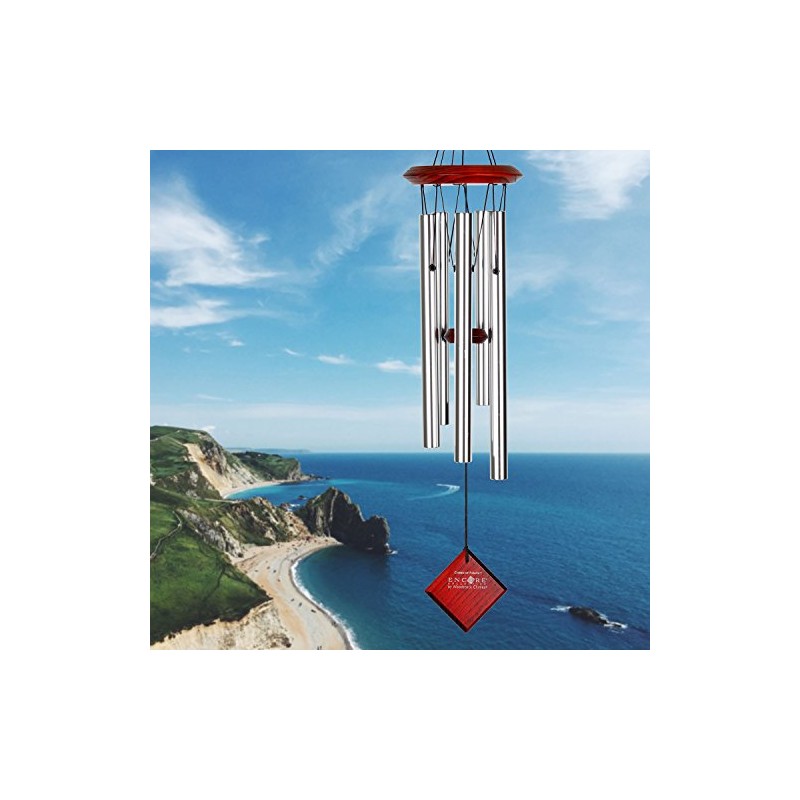 Woodstock DCS22 Encore Collection Silver Chimes of Polaris Windchime, 22