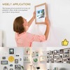 Rustark 110Pcs Small Triangle Ring Picture Hangers Frame Hanging Hangers