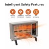 Comfort Zone Portable Wire Element Radiant Space Heater, All Metal