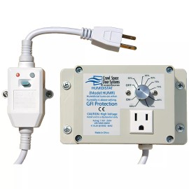 Crawl Space Humidistat Humidity Controller System