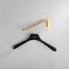 JQK Folding Clothes Hanger Rack, Stainless Steel Swing Arm Hook