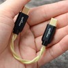 Cooyin OTG Cable Audio TYPE-C Male to TYPE-C Male Litz