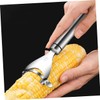 COLLBATH Corn Peeling Tool for Kitchen: Stainless Steel Ergonomic Design