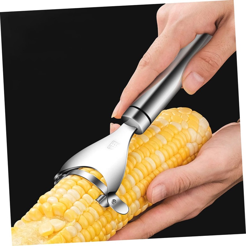COLLBATH Corn Peeling Tool for Kitchen: Stainless Steel Ergonomic Design