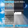 Super Bright Solar Lights Outdoor IP65 Water Proof, 1100 Lumens