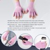 HENOTIC Arthritis Compression Gloves for Women Men, Fingerless Breathable &