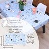 KP HOME Wipe Clean Tablecloth Rectangular 78.7"x 55.1" (200x140cm) -