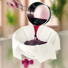 com-four® 5 Cheesecloths, Reusable, 75 x 70 cm (Pack of 005 - Cheesecloth)