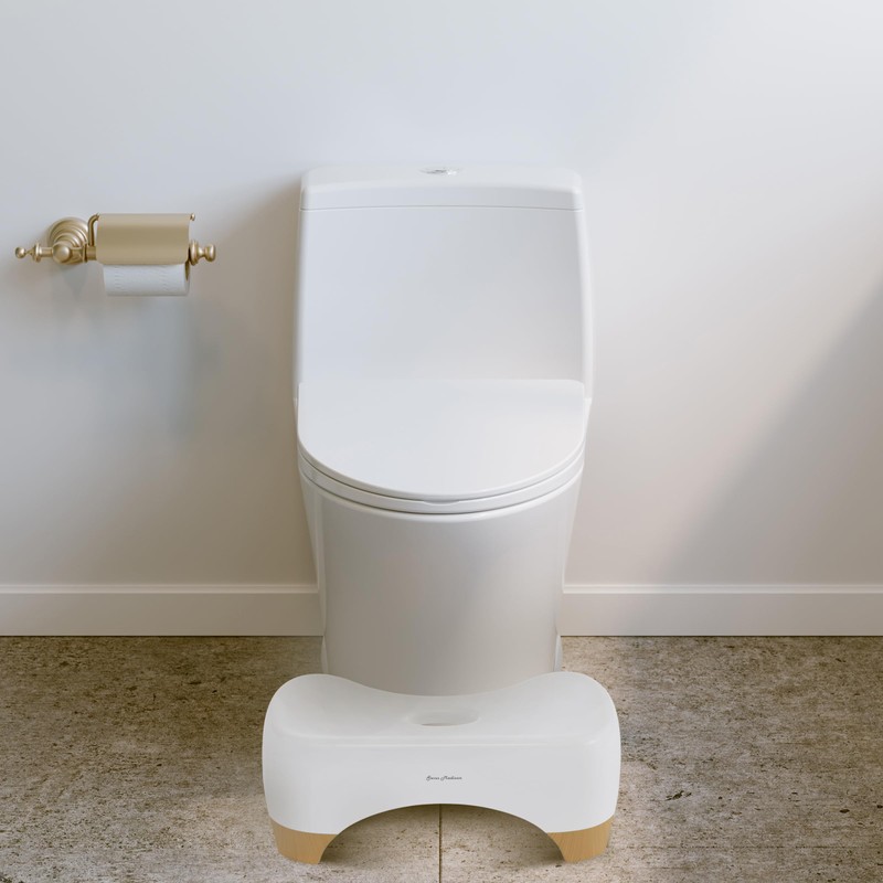 Swiss Madison Well Made Forever Aqua 7" Toilet Stool in