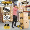 Gioventù Folding Hand Truck and Dolly with Telescoping Handle &