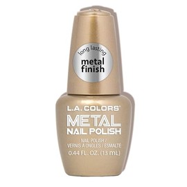 L.A. COLORS Metal Nail Polish, Bubbly CNL62