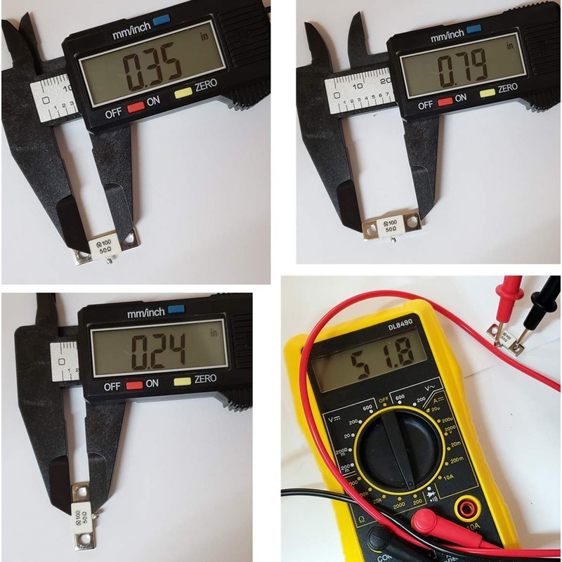 5pcs 100w 50 ohm Dummy Load RF RFP 1109 Resistor