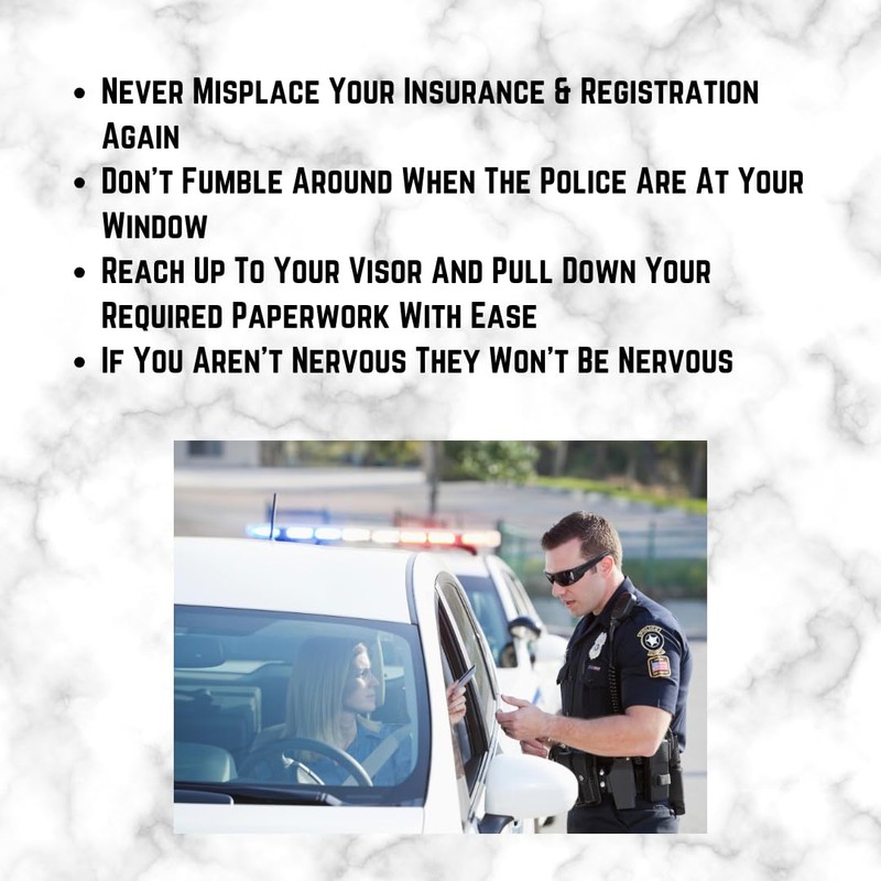 Stuart Promotional Products Document Holder for Vehicle Visor Neon Yellow