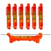 7 pcs Hanging Bubble Line Level for Building Trades, Engineering,