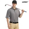 LEACOOLKEY Stretch Belt for Men, Elastic Braided Belt for Men,