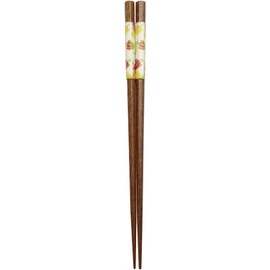 Ishida 11621 Chopsticks Made in Japan Hexagonal Paprika 9.1 inches (23 cm) Yellow