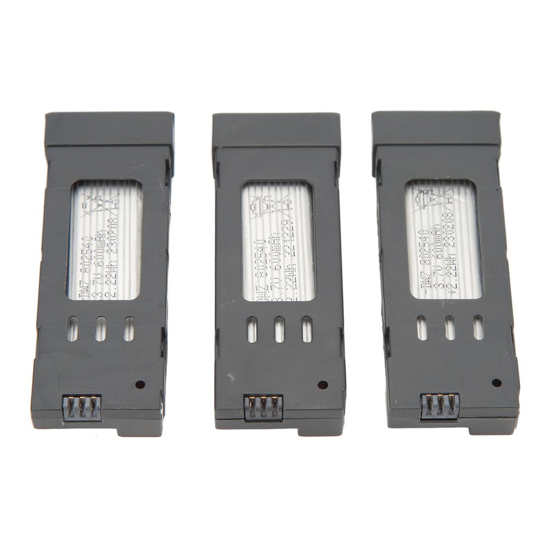 3pcs RC Plane Lithium Battery With 3 In 1 Charging