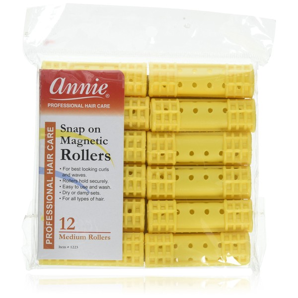 Snap On Magnetic Rollers - Medium #1223