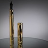 Conklin Duragraph Metal Fountain Pen PVD Gold - Broad Nib,