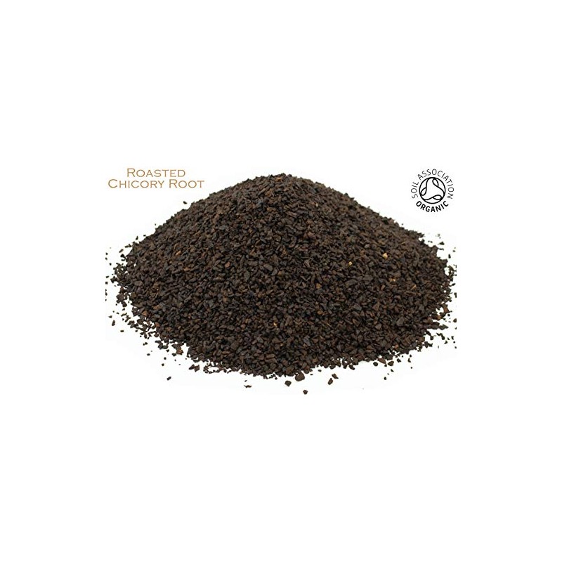 Organic Roasted Chicory Root Pure Herbal Infusion (25 Unbleached Tea