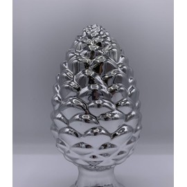 Hermann Bauer Jun.Kollektion Deko-Pinienzapfen on base (Large Variant, 22 cm)
