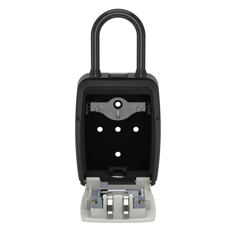 Portable Key Lock Box, Upgrade Clearly Visible Numbers, Lock Box